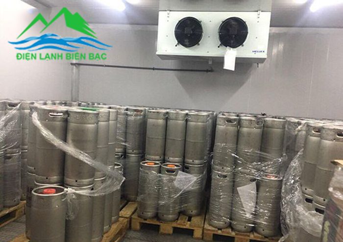 Lắp đặt hệ thống kho lạnh bảo quản bia tại hà Nội