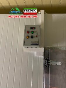 tủ điện kho lạnh bảo quản rau quả 20m3 tại Mê Linh, Hà Nội